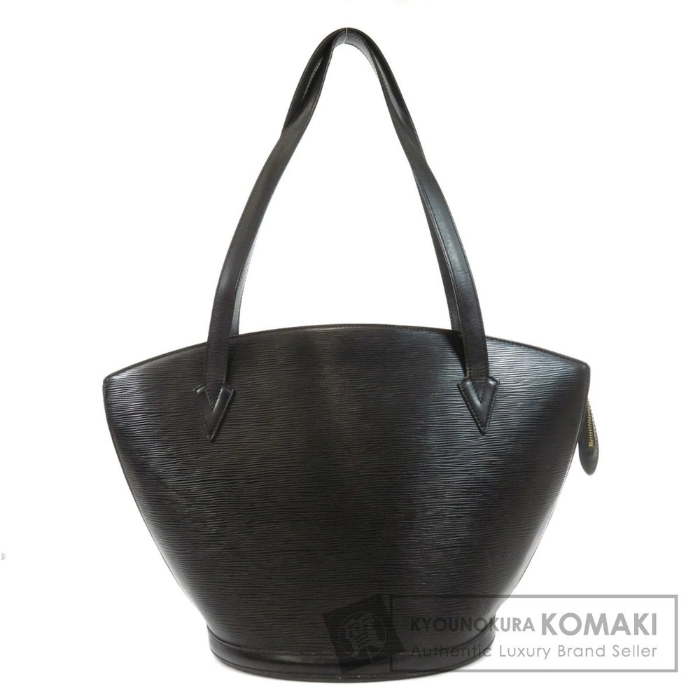Louis Vuitton Saint Jacques Shopping Epi Noir Black Tote Bag Leather